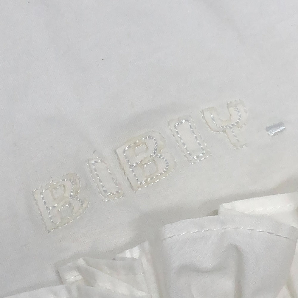 BIBIY. B61-OP158WHF Frill design IRIS RUFFLE DRESS Short-sleeved apparel Dress cotton White Used