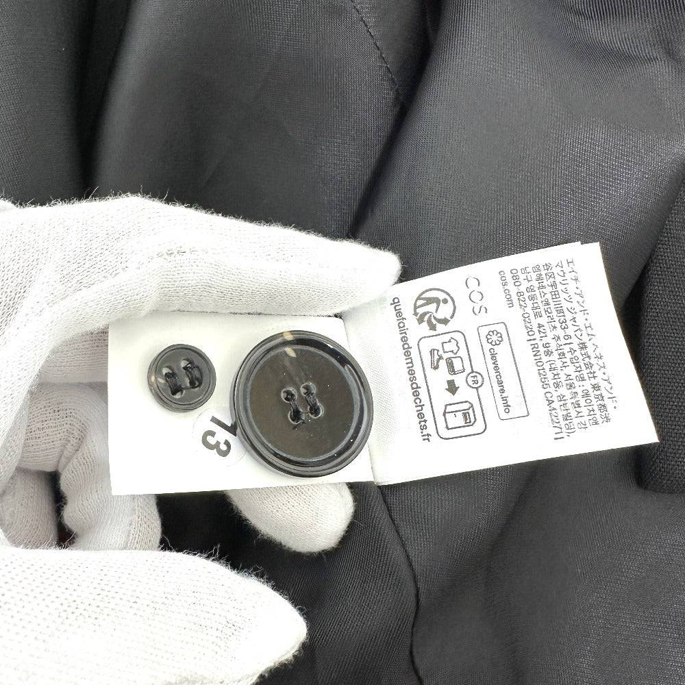 COS アパレル アウター 長袖 トップス 上着 ジャケット ウール レディース ブラック