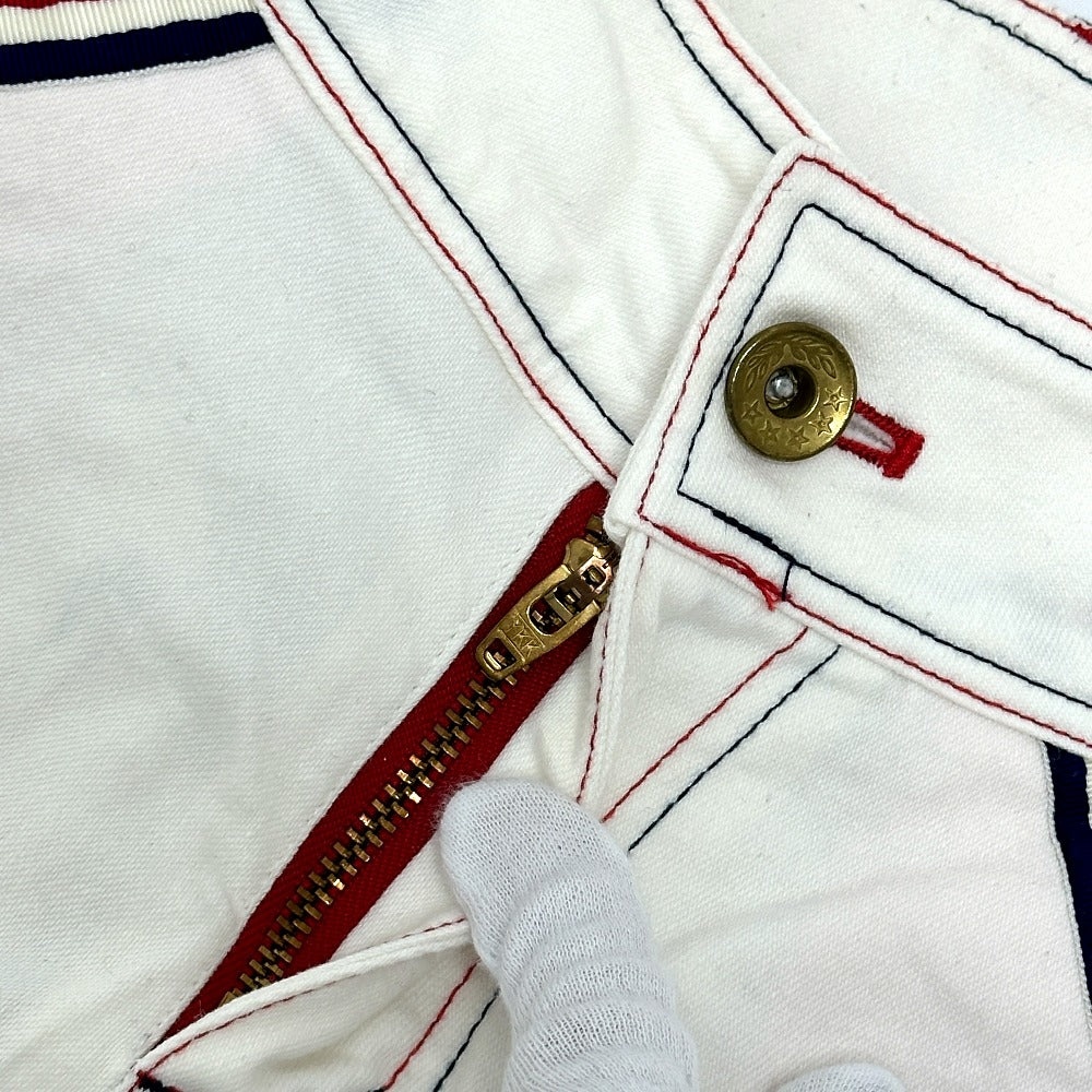 MARK&LONA Heart logo embroidery Apparel Golf Wear Shorts cotton White Used
