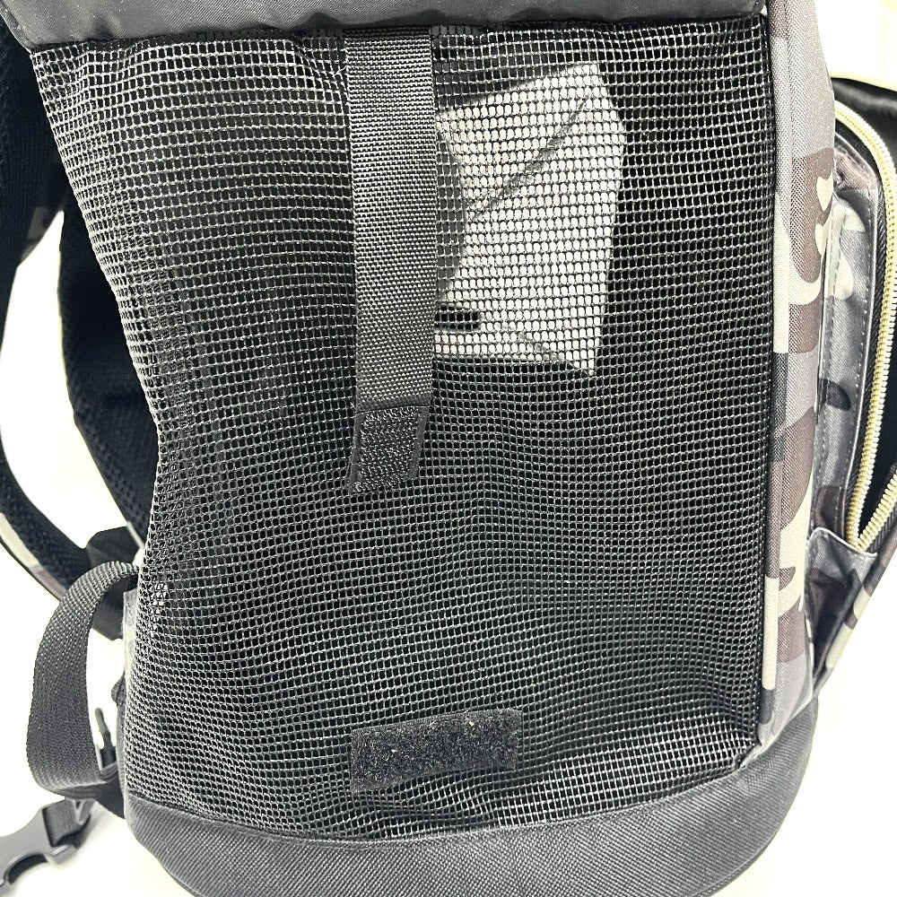 Porta camouflage camouflage Dog Backpack Carrier for Dogs and Pets Backpack Nylon gray Used