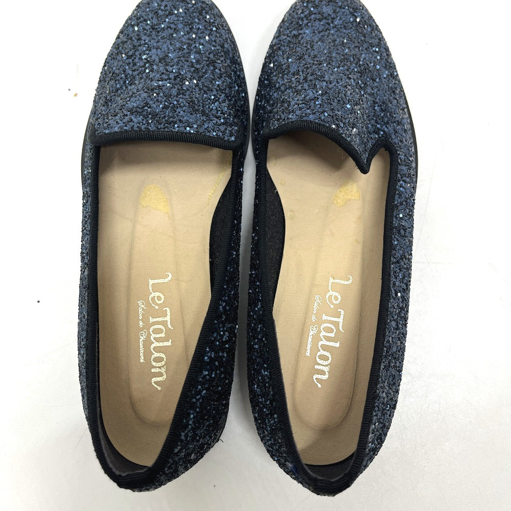 Glitter shoes pumps Canvas blue Used