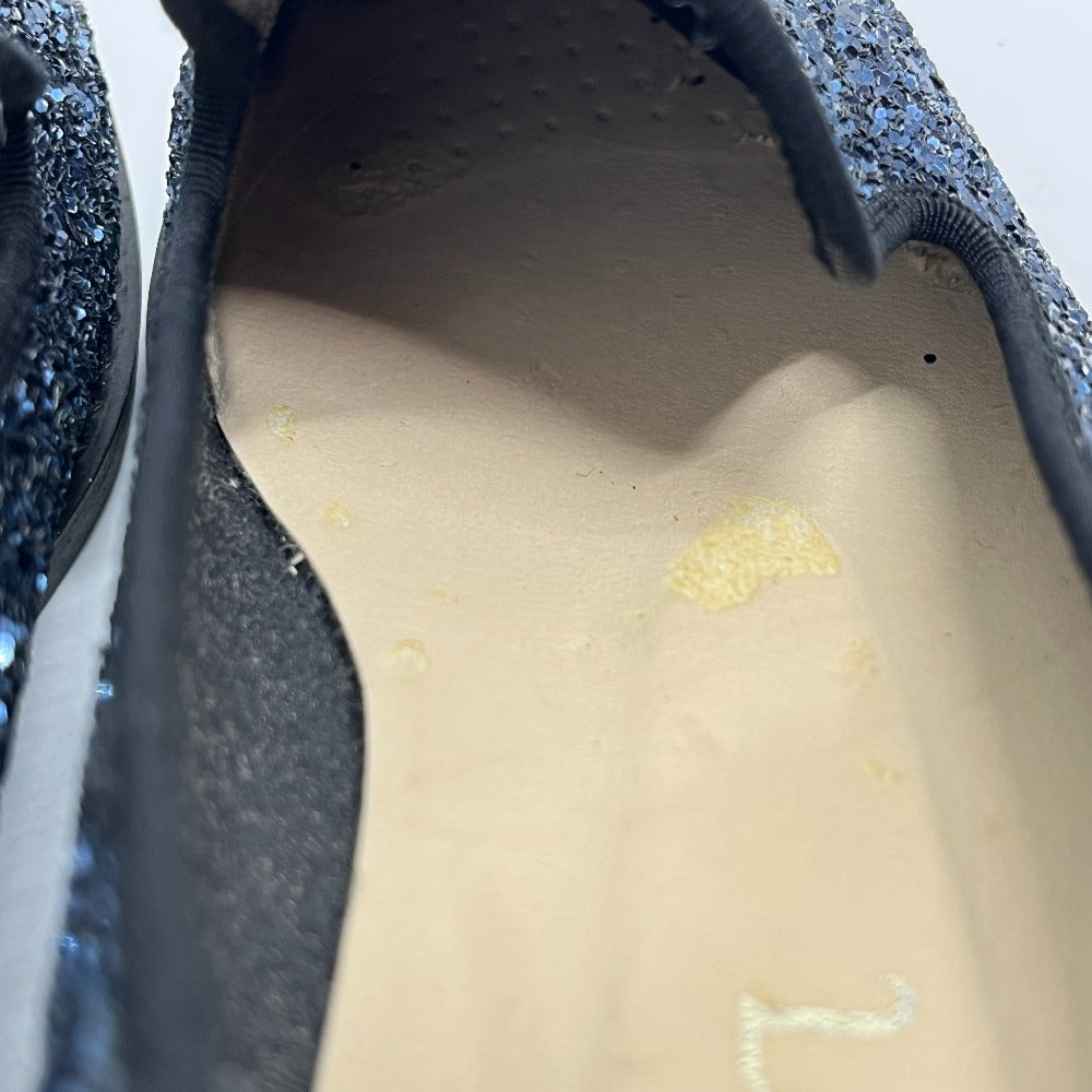 Glitter shoes pumps Canvas blue Used