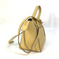 CELINE Mini Belt Bag, 2-Way Shoulder Bag, Leather, Women's, Yellow
