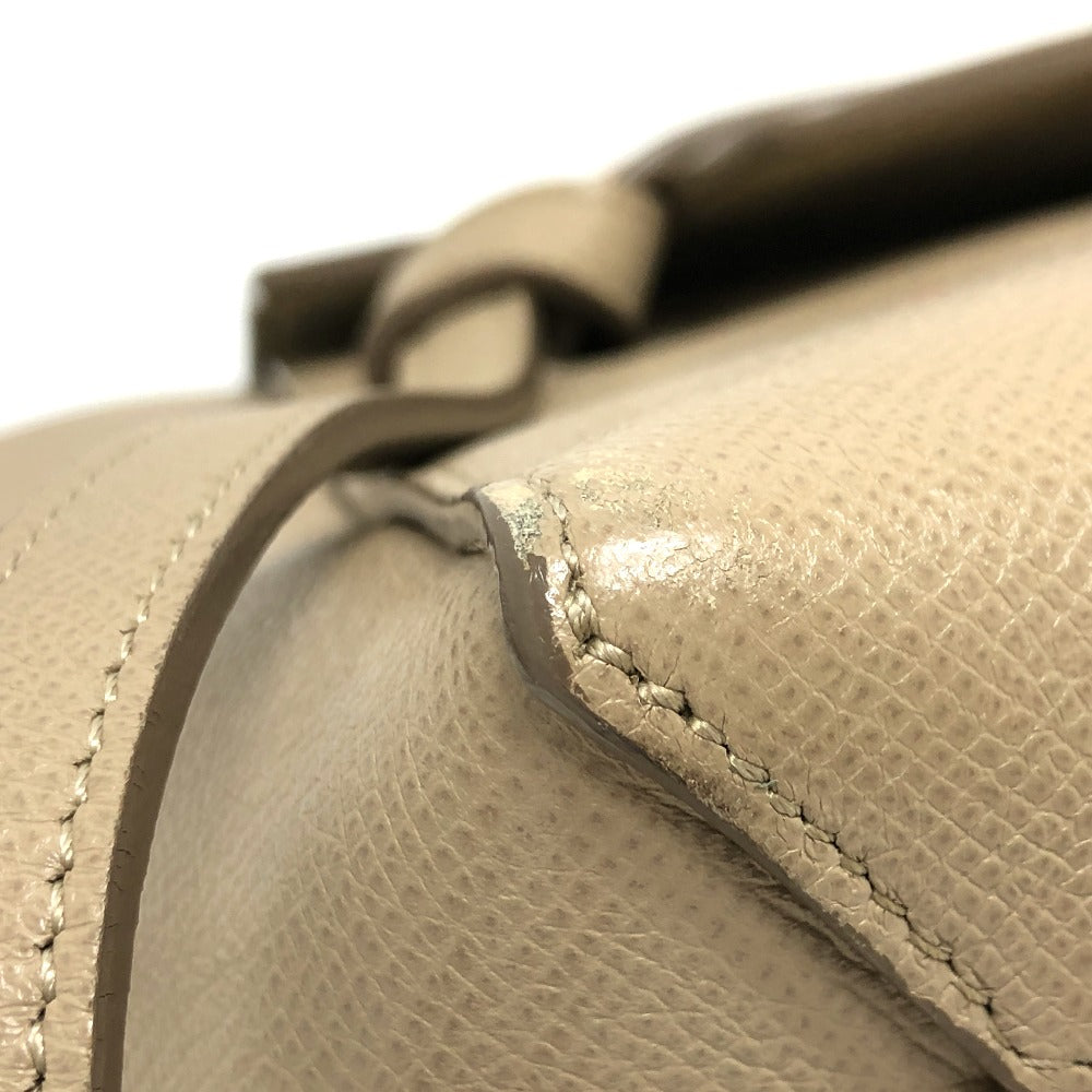 CELINE 189153 ベルトバッグ マイクロ 2WAYバッグ ショルダーバッグ 肩掛けバッグ カバン バッグ ハンドバッグ レザー レディース ベージュ