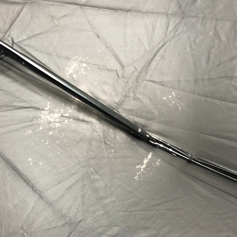 Viewlance Summer Shield Folding parasol, suitable for both sunny and rainy days, with bicolor and frill design. umbrella Nylon White/Black Used