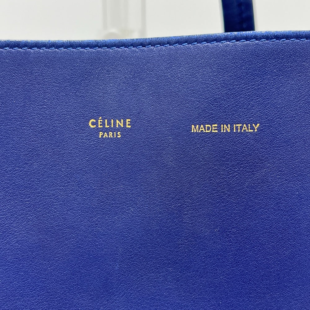 CELINE カバファントム タッセル カバン バッグ トートバッグ レザー レディース ブルー