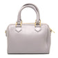 CELINE Triomphe 2-Way Handbag, Shoulder Bag, Mini Boston Bag, Leather, Women's, Purple