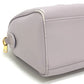 CELINE Triomphe 2-Way Handbag, Shoulder Bag, Mini Boston Bag, Leather, Women's, Purple