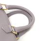 CELINE Triomphe 2-Way Handbag, Shoulder Bag, Mini Boston Bag, Leather, Women's, Purple