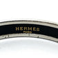 HERMES ファン カレーシュ エマイユPM ブレスレット アクセサリー バングル メタル レディース ブラック ブラック