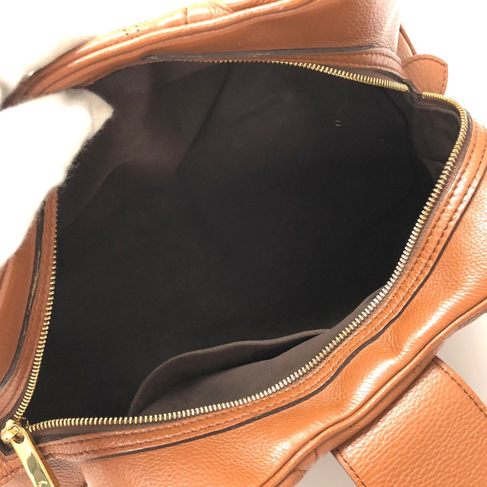 LOUIS VUITTON M97052 Mahina Lunar PM Shoulder Bag in Monogram Mahina Leather, Women's, Cognac