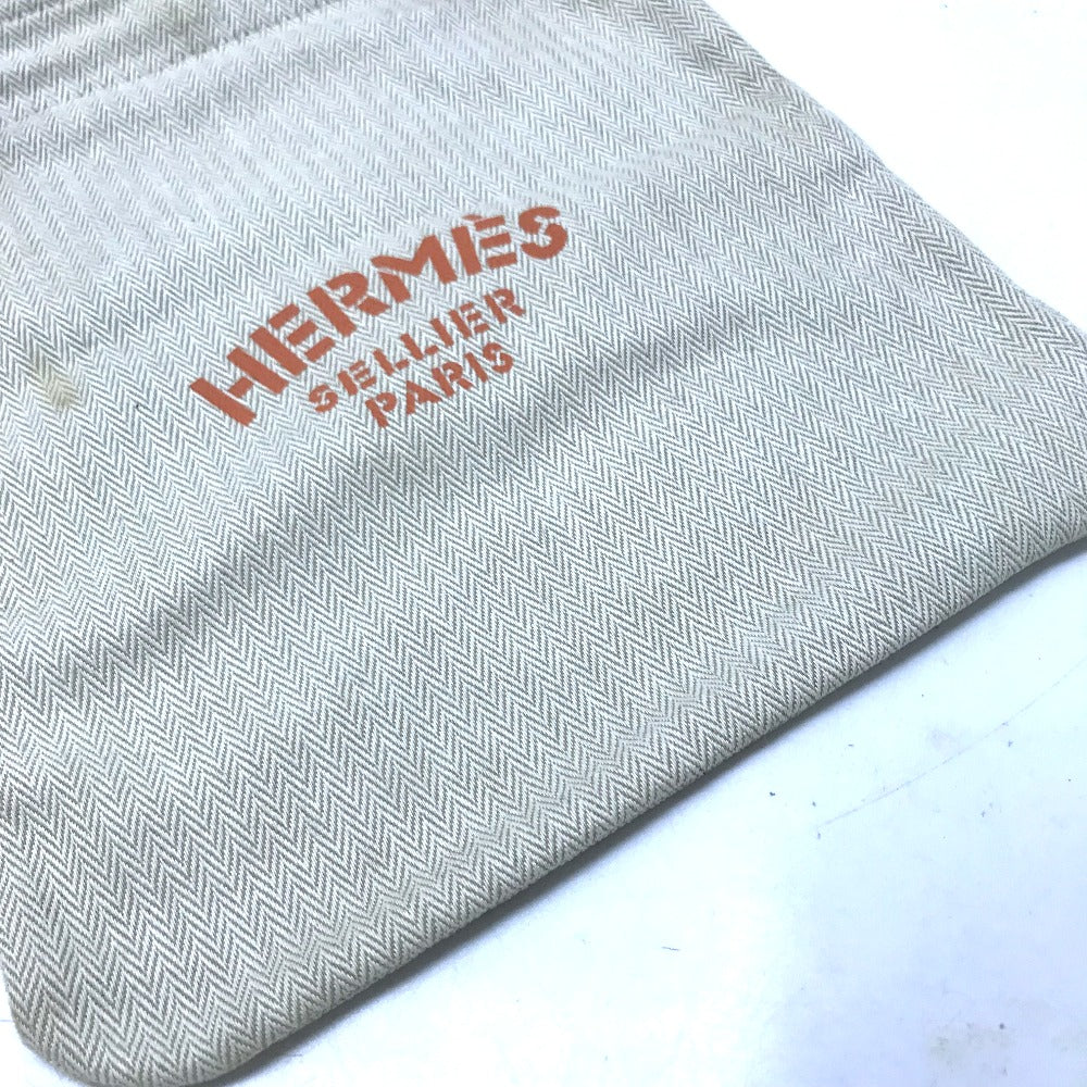 HERMES Logo Bag Aline PM Shoulder Bag Canvas Women's Orange