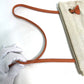 HERMES Logo Bag Aline PM Shoulder Bag Canvas Women's Orange