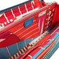 HERMES Azap Long Silk-in Wallet, Epson, Women's, Blue