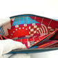 HERMES Azap Long Silk-in Wallet, Epson, Women's, Blue