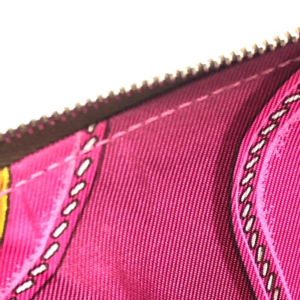 HERMES アザップロング シルクイン ラウンドファスナー ロングウォレット 長財布 ヴォーエプソン レディース エトゥープ ブラウン