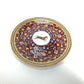 HERMES Cheval Durian coffee cup and saucer set (pair) in multicolor.