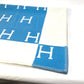 HERMES Plaid Avalon Interior Throw Blanket, Wool/Cashmere, Kids, Blue