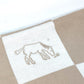 HERMES Baby Adada Horse Blanket, Cotton, Pink, for Kids, Interior Use