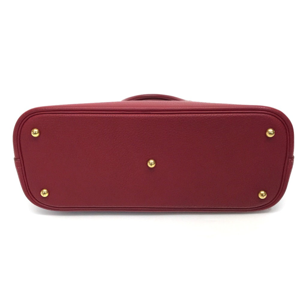 HERMES Bolide 37 Bolide 37 Bag Handbag Shoulder Bag Handbag Fjord Women's Rouge vif (Red) Red