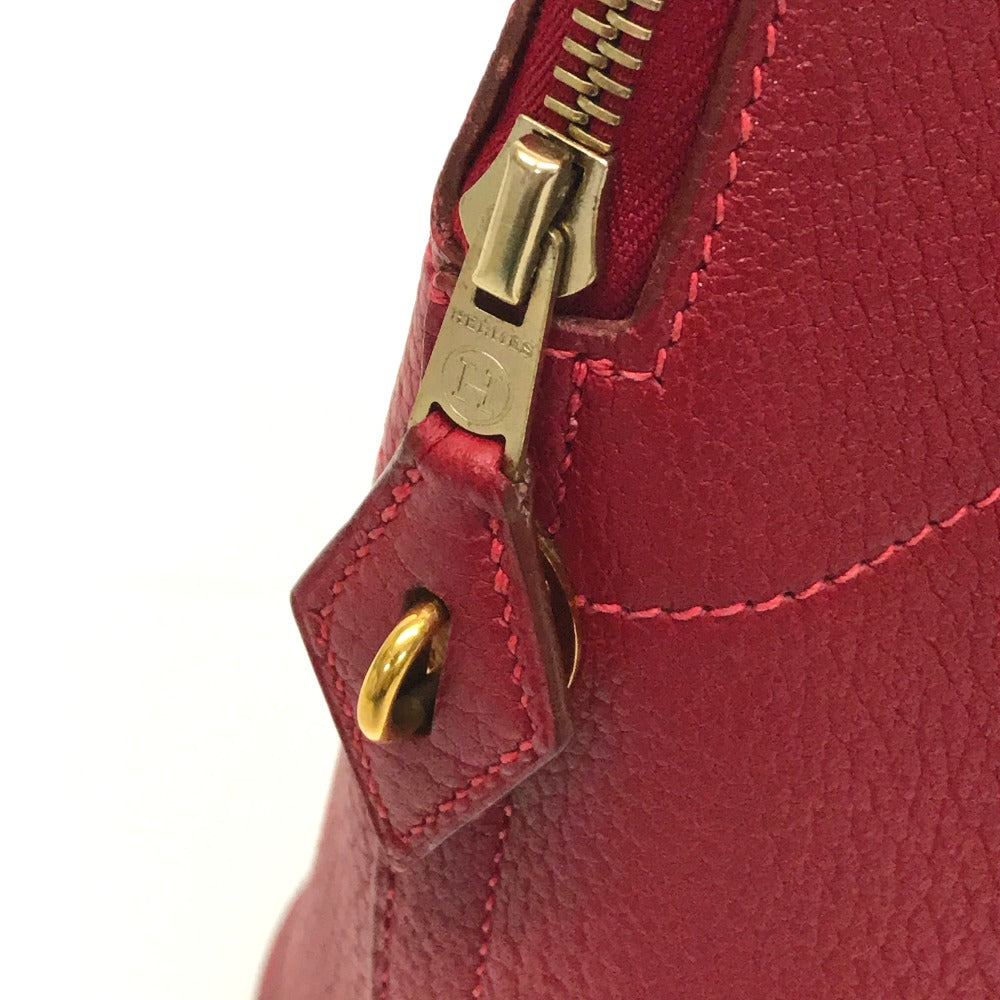 HERMES Bolide 37 Bolide 37 Bag Handbag Shoulder Bag Handbag Fjord Women's Rouge vif (Red) Red