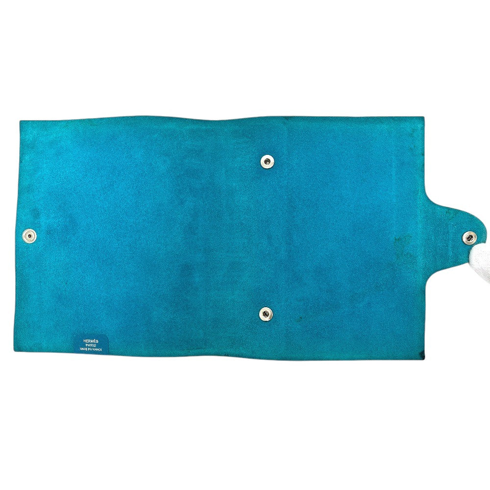HERMES Yuris PM Notebook cover, Ulysses PM, Blue Jean Notebook cover Togo blue Used