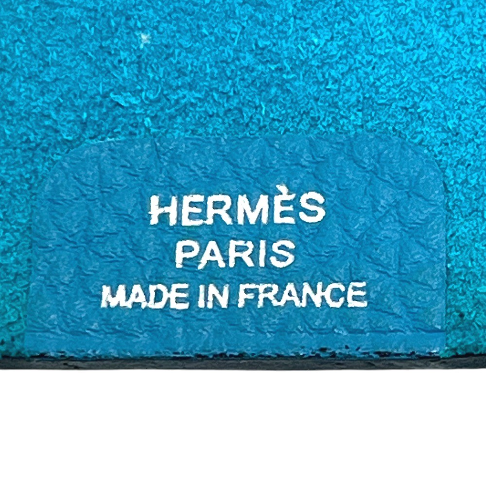 HERMES Yuris PM Notebook cover, Ulysses PM, Blue Jean Notebook cover Togo blue Used