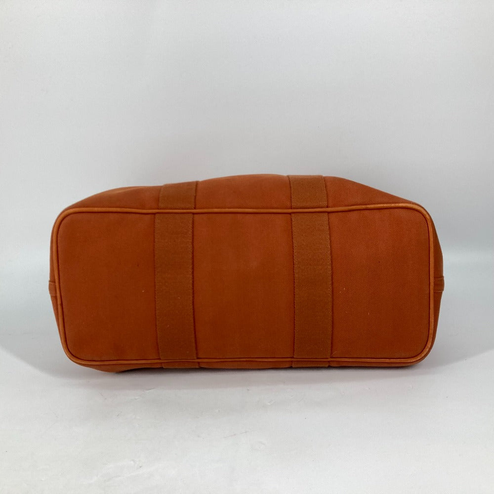 HERMES カバン ハンドバッグ ヴァルパライソMM ポーチ付き トートバッグ キャンバス レディース オレンジ