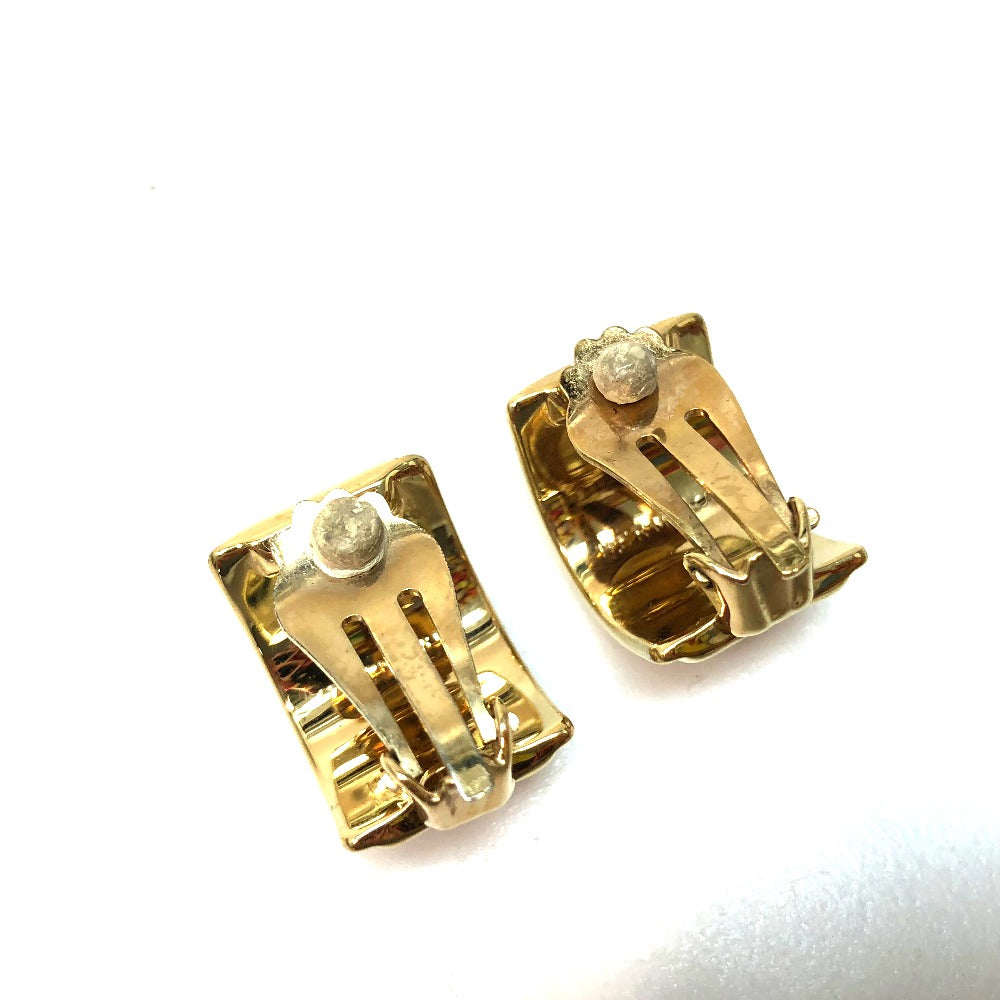 HERMES enamel earrings for women in red.