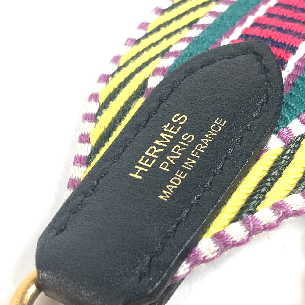 HERMES サングル カヴァル アクセサリー ショルダーストラップ キャンバス/レザー レディース マルチカラー - brandshop-reference