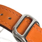 HERMES HA3.210 Arneau Women's Watch Watch Leather Belt Leather Wristwatch Leather Women's Orange