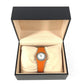 HERMES HA3.210 Arneau Women's Watch Watch Leather Belt Leather Wristwatch Leather Women's Orange