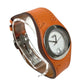 HERMES HA3.210 Arneau Women's Watch Watch Leather Belt Leather Wristwatch Leather Women's Orange