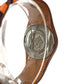 HERMES HA3.210 Arneau Women's Watch Watch Leather Belt Leather Wristwatch Leather Women's Orange