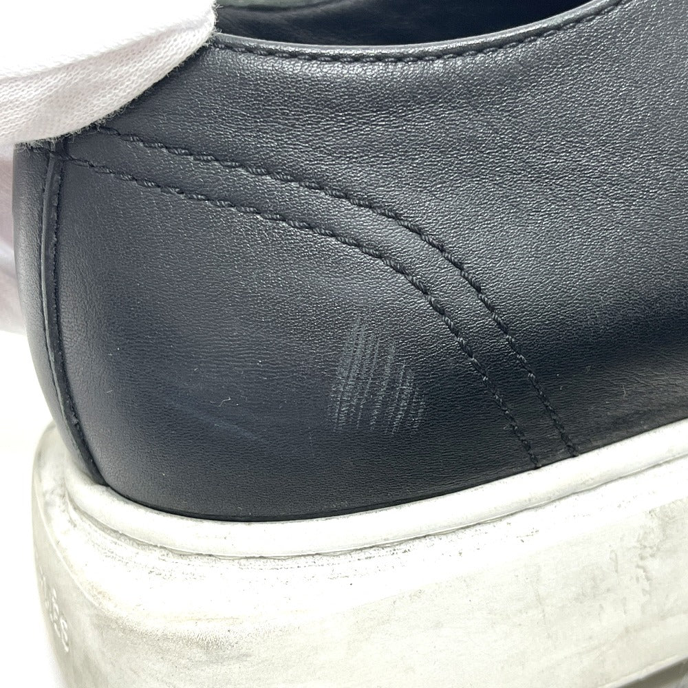 HERMES Casual Derby - Hull Low-cut platform shoes sneakers Leather Black Used