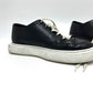 HERMES Casual Derby - Hull Low-cut platform shoes sneakers Leather Black Used