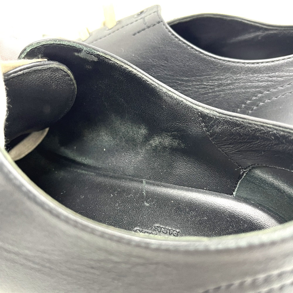 HERMES Casual Derby - Hull Low-cut platform shoes sneakers Leather Black Used