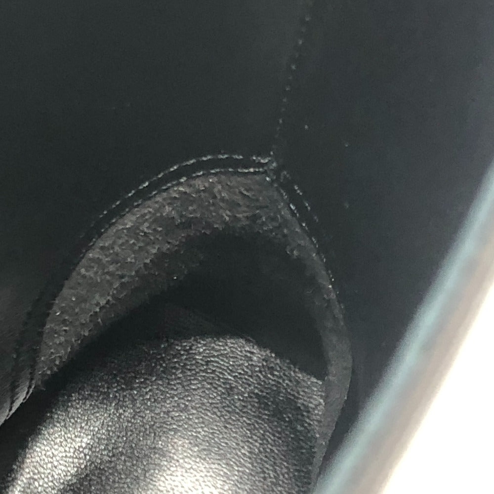 HERMES Lisa 55 Lisa Shoes Ankle boots Short boots Short boots Leather Black Used