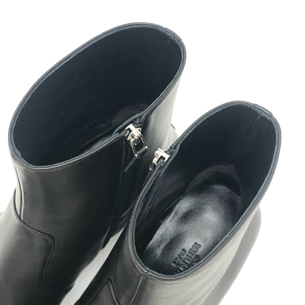 HERMES Lisa 55 Lisa Shoes Ankle boots Short boots Short boots Leather Black Used