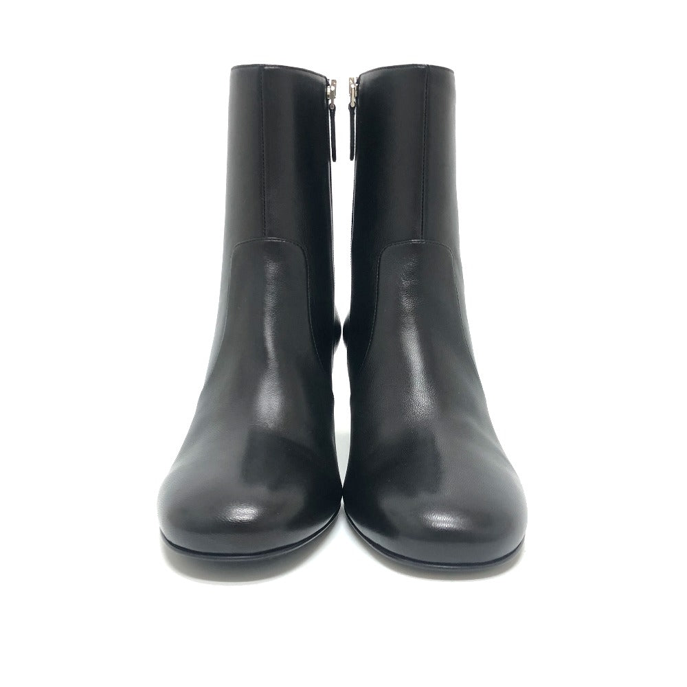 HERMES Lisa 55 Lisa Shoes Ankle boots Short boots Short boots Leather Black Used