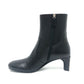 HERMES Lisa 55 Lisa Shoes Ankle boots Short boots Short boots Leather Black Used
