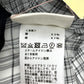 HERMES Madras ROBE ENCOLURE VOILE COTON SOIE MADRAS Sheer Camisole 2-Piece Set 2018 Women's Silk Dress Gray