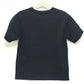 HERMES Print Maxi T-Shirt, 2021SS, Short Sleeve Cotton, Women's, Black