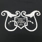 HERMES Print Maxi T-Shirt, 2021SS, Short Sleeve Cotton, Women's, Black