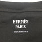 HERMES Print Maxi T-Shirt, 2021SS, Short Sleeve Cotton, Women's, Black