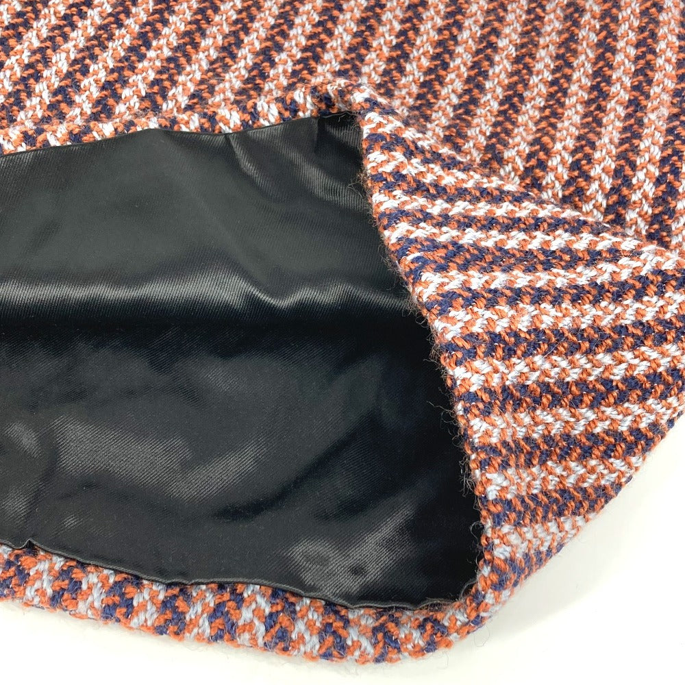 HERMES ボトムス アパレル スカート ウール レディース ブラウン