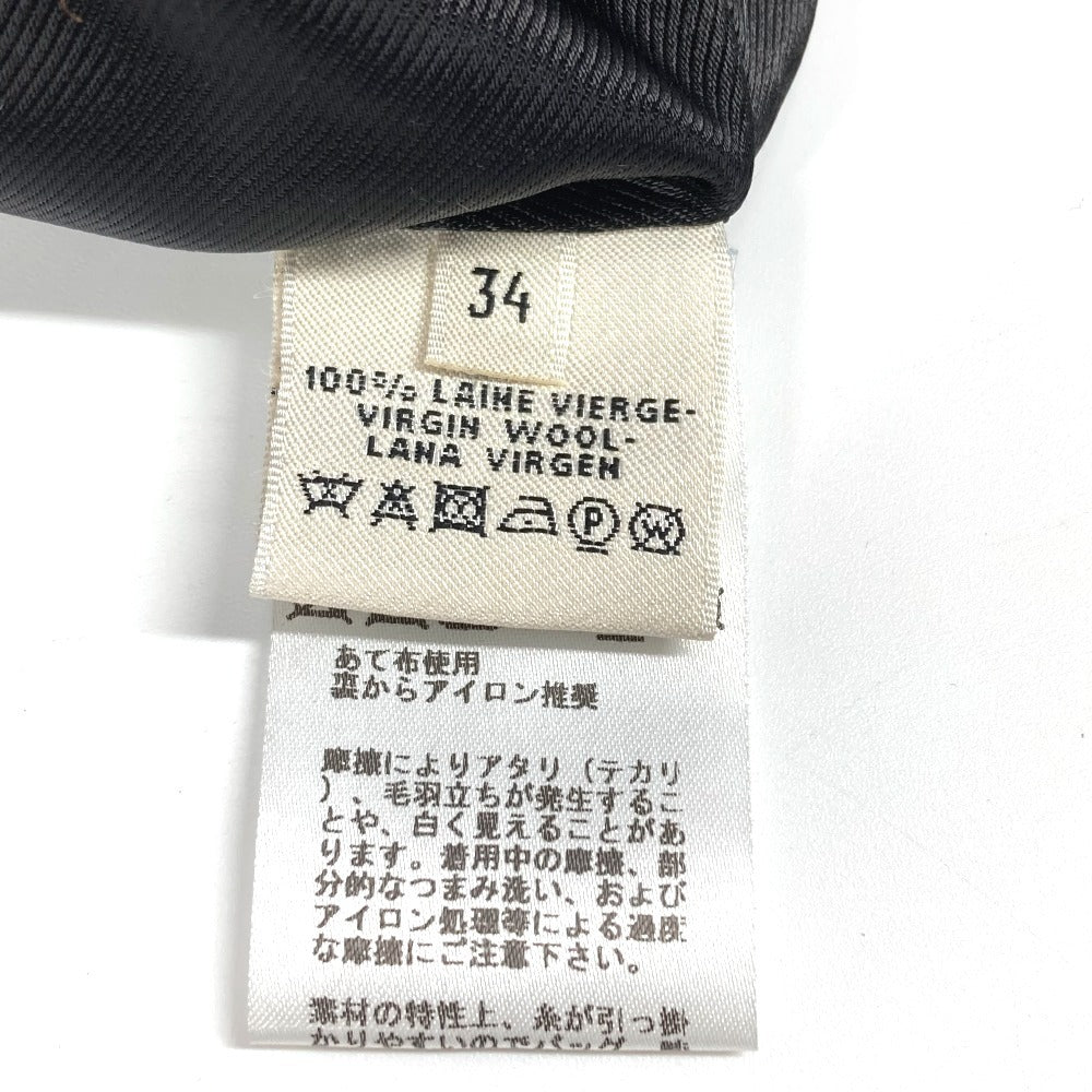 HERMES ボトムス アパレル スカート ウール レディース ブラウン