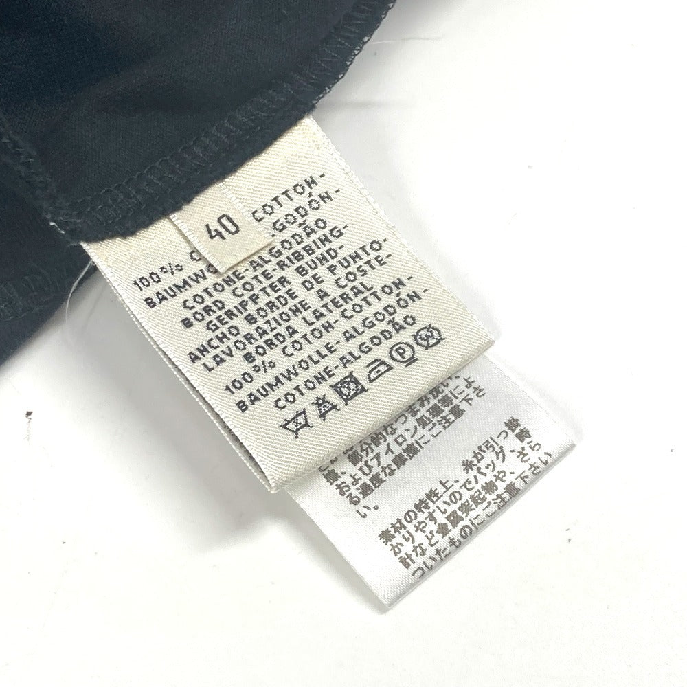 HERMES ロング Tシャツワンピース アパレル シャツワンピ アパレル ワンピース コットン レディース ブラック