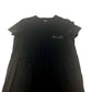 HERMES ロング Tシャツワンピース アパレル シャツワンピ アパレル ワンピース コットン レディース ブラック