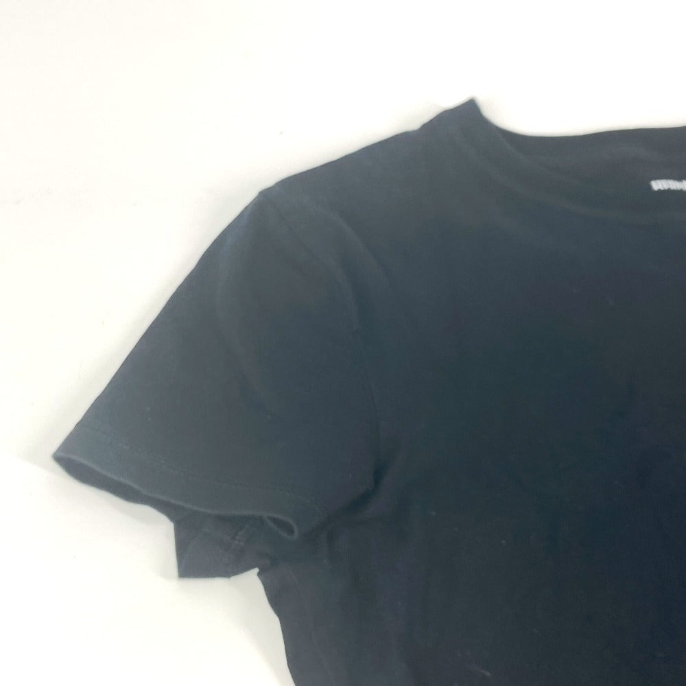 HERMES ロング Tシャツワンピース アパレル シャツワンピ アパレル ワンピース コットン レディース ブラック